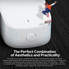 Compatible With ZigBee Smart Home Door Sensor with App Timer Smart Security Door Window Alarm