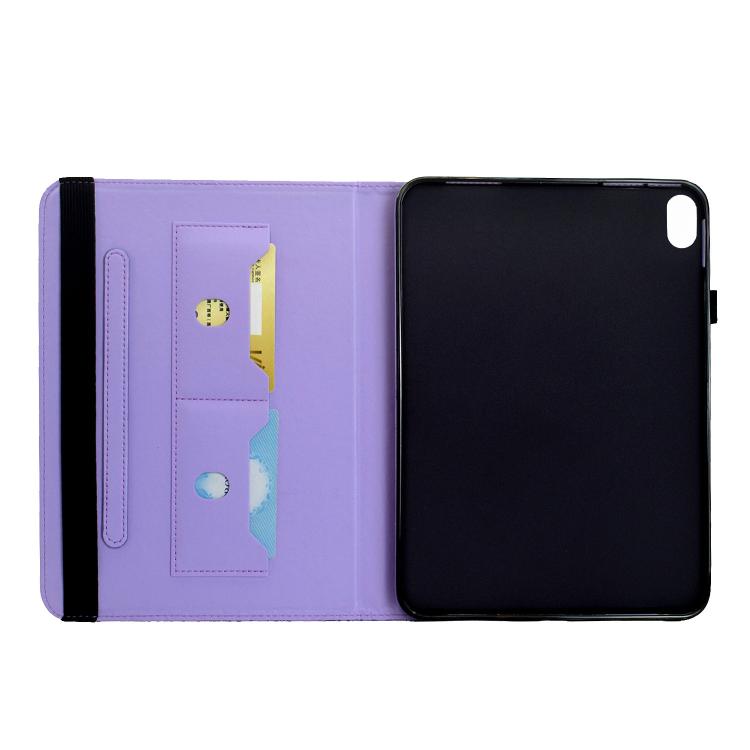 Dual-Butterfly Embossed Vegan Leather Smart Tablet Case — For iPad 2025 / 2022