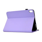 Dual-Butterfly Embossed Vegan Leather Smart Tablet Case — For iPad mini 2024 / mini 6