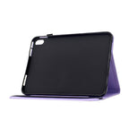 Dual-Butterfly Embossed Vegan Leather Smart Tablet Case — For iPad Air 2026 / 2025 / 2024