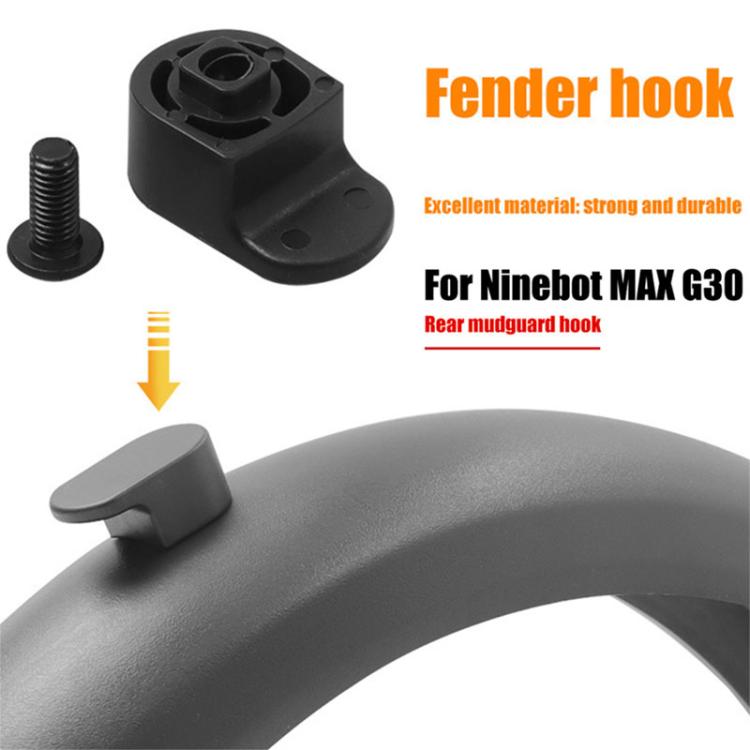 Electric Scooter Rear Fender Fixed Hook For Ninebot Max G30 / G30D