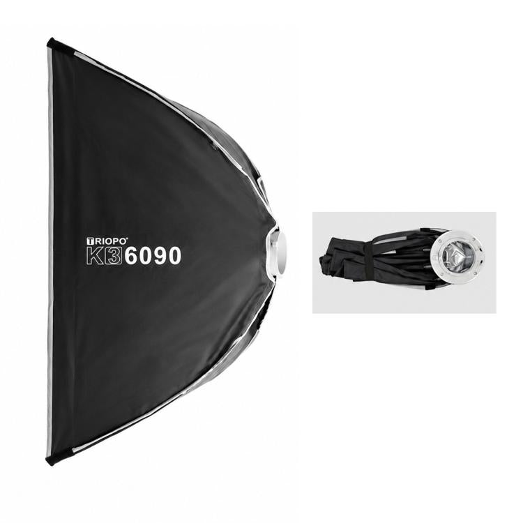 TRIOPO K3 Series Side-Fold Rectangular Quick-Mount Softbox