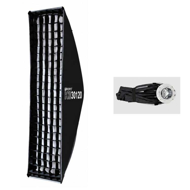 TRIOPO K3 Series Side-Fold Rectangular Quick-Mount Softbox