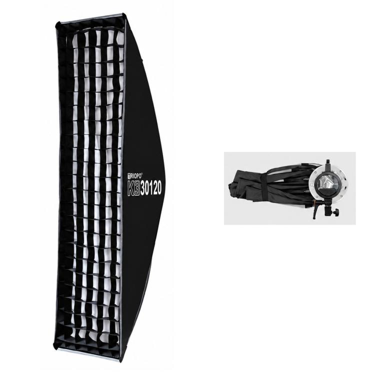 TRIOPO K3 Series Side-Fold Rectangular Quick-Mount Softbox
