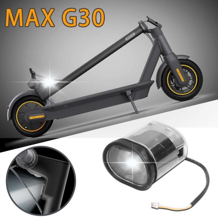 Electric Scooter Headlight Assembly Front Light for Ninebot Max G30 / G30D