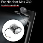 Electric Scooter Headlight Assembly Front Light for Ninebot Max G30 / G30D