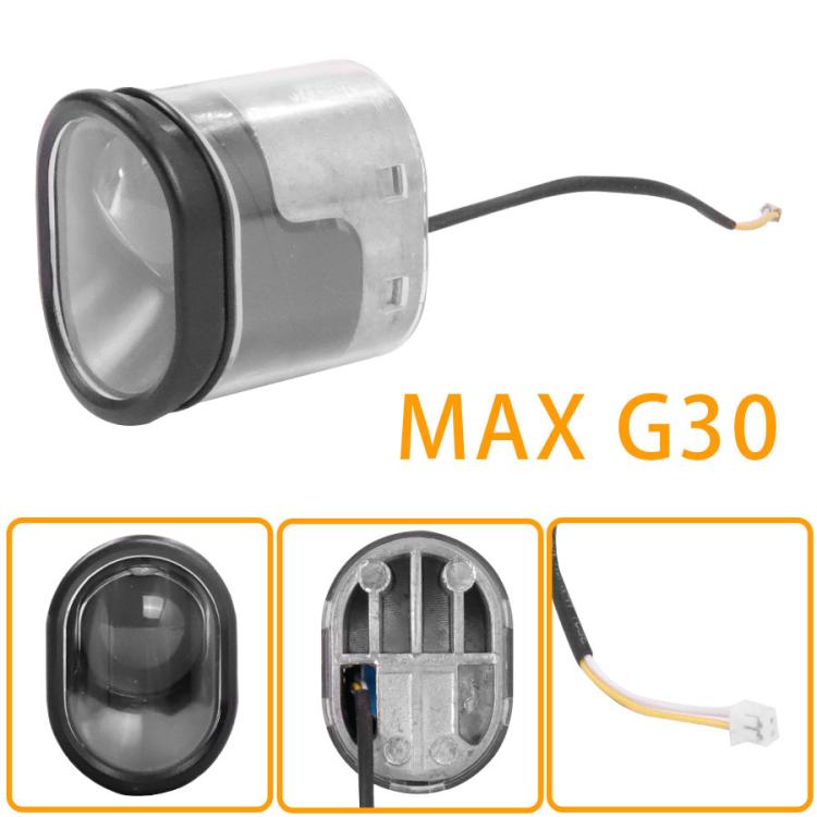Electric Scooter Headlight Assembly Front Light for Ninebot Max G30 / G30D