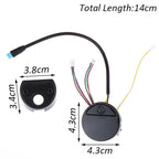 Electric Scooter Display Panel, Bluetooth Dashboard Display Screen for Ninebot ES1 / ES2 / ES3 / ES4