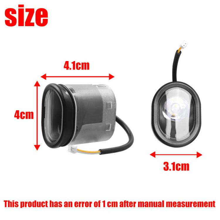 Electric Scooter LED Headlight for Ninebot ES1 / ES2 / ES3 / ES4