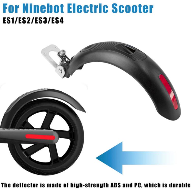 Electric Scooter Rear Mudguard Assembly Set for Ninebot ES1 / ES2 / ES3 / ES4