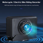 L3 2K Waterproof Motorcycle Dash Cam with Mount