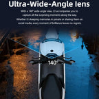 L3 2K Waterproof Motorcycle Dash Cam with Mount