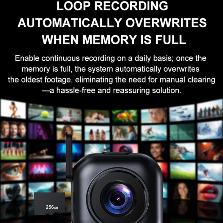 L5 2K Waterproof Motorcycle Dash Cam Cycling Recorder