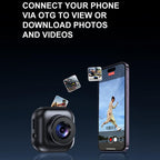 L5 2K Waterproof Motorcycle Dash Cam Cycling Recorder