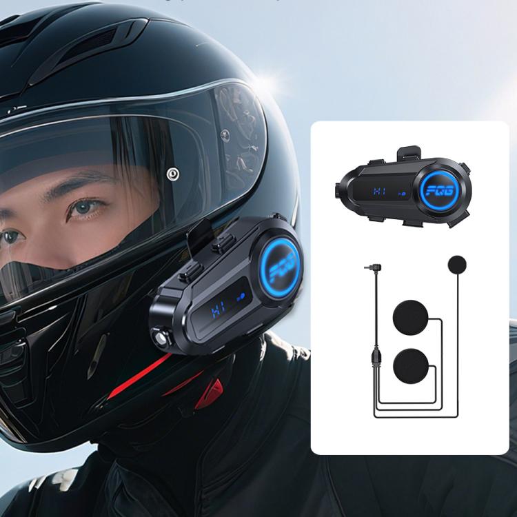 Y8 Intercom Helmet BT Headset For 2-person — Soft Mic