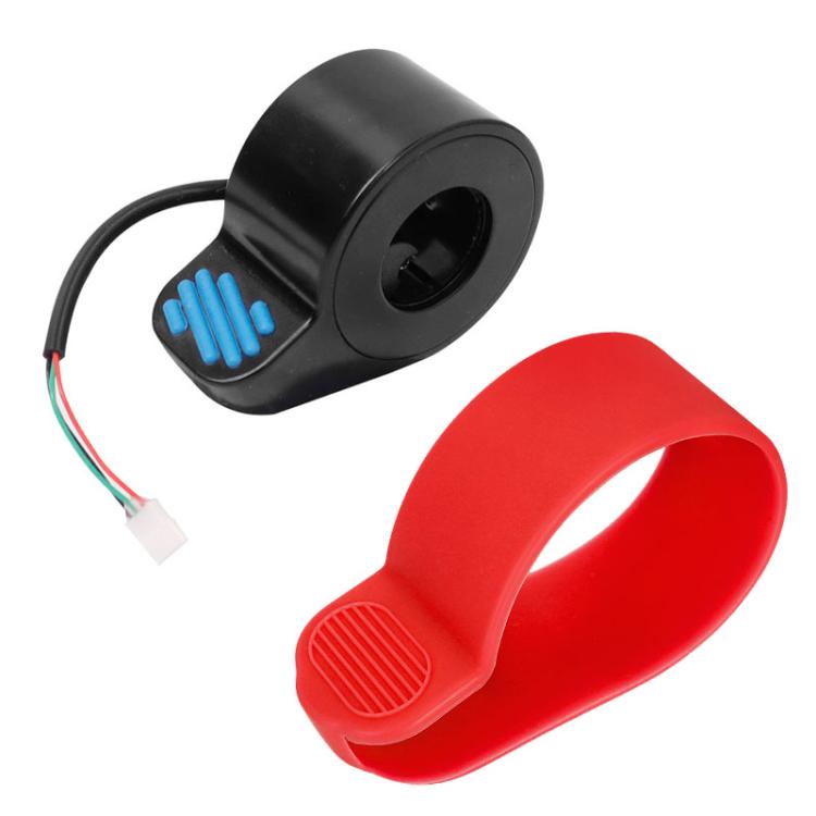 Electric Scooter Dial Accelerator Replacement with Silicone Cover for Ninebot ES1 / ES2 / ES3 / ES4