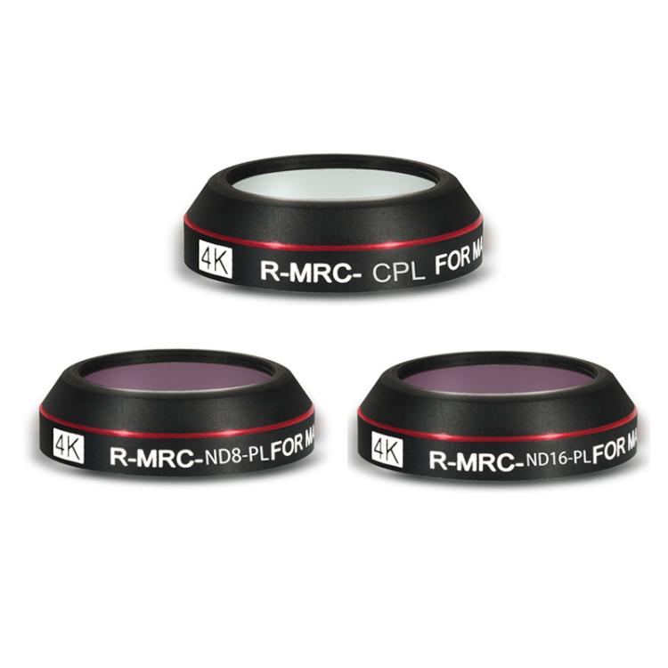 JSR RD Series Lens Filter Set For SJCAM SJC300 / 400 / 400 Pro