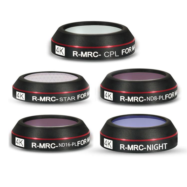 JSR RD Series Lens Filter Set For SJCAM SJC300 / 400 / 400 Pro — 4 in 1 ND8/16/32/64PL
