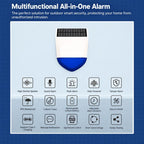 Tuya Smart Home Outdoor Solar-Powered Audible and Visual Alarm — view 5