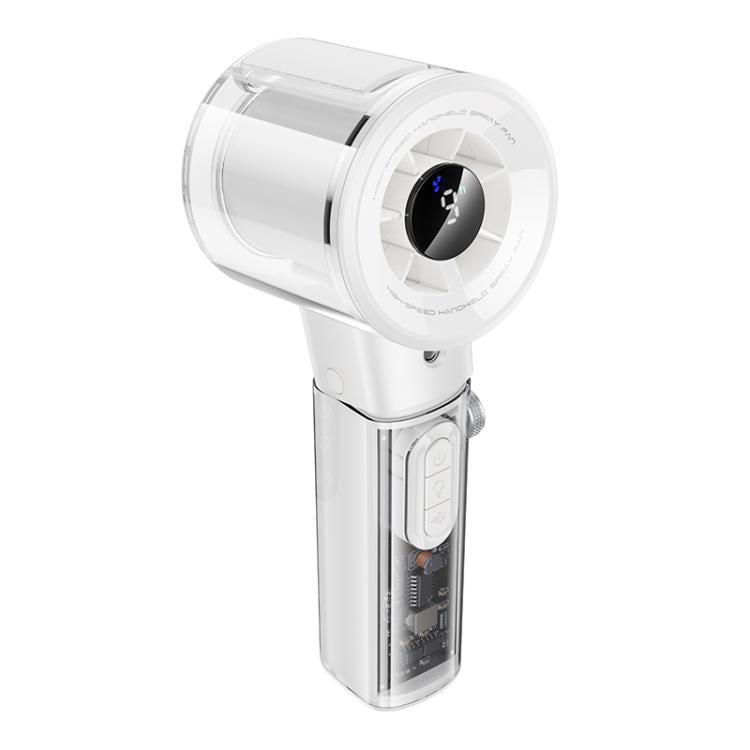 hoco HX614 Spray Series Ice Cooling Handheld Fan — Mysterious Black