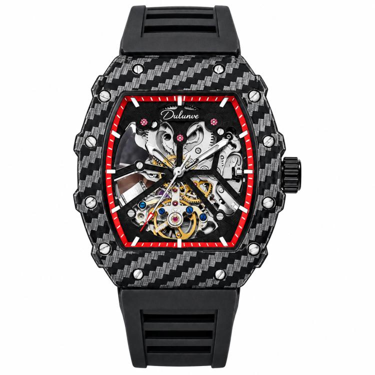 Dulunwe 6021 Waterproof Luminous Automatic Men Mechanical Watch