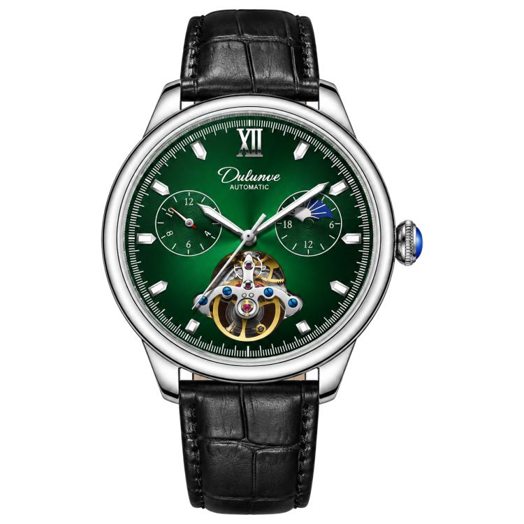 Dulunwe 6049B Ballon Bleu Tourbillon Men Automatic Mechanical Watch