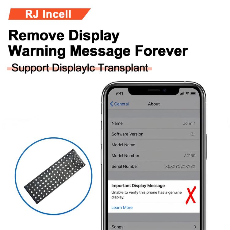 RJ Incell LCD Screen