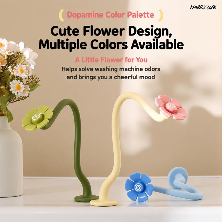 Flower Washing Machine Door Holder Flexible Bendable Door Prop
