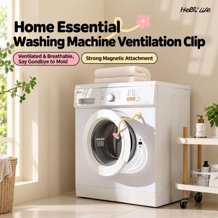 Flower Washing Machine Door Holder Flexible Bendable Door Prop