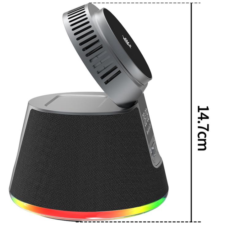 C67 Qi2 25W 5 in 1 Wireless Charging Bluetooth Speaker — view 2