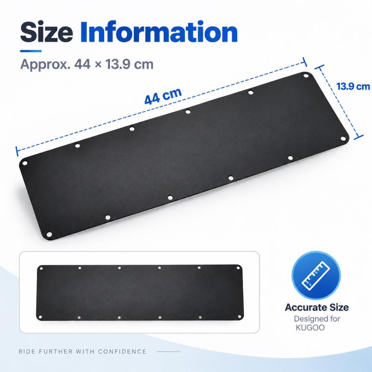 Electric Scooter Bottom Panel Of Battery Compartment for KUGOO M4 / M4 Pro