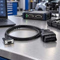 OBD2 16 Pin to DB9 Serial Port Adapter Cable