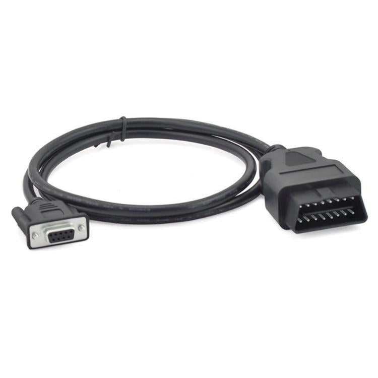 OBD2 16 Pin to DB9 Serial Port Adapter Cable — 1m