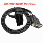 OBD2 16 Pin to DB9 Serial Port Adapter Cable — view 3