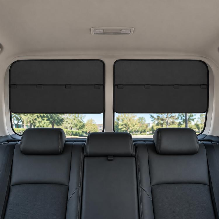 Car Privacy Curtain Window Shade Magnetic Blackout Heat-insulating Sunshade — Front Window 1 Pair
