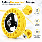 10 inch External Honeycomb Solid Tire Driven Rear Wheel Hub for KUGOO M4 / M4 Pro