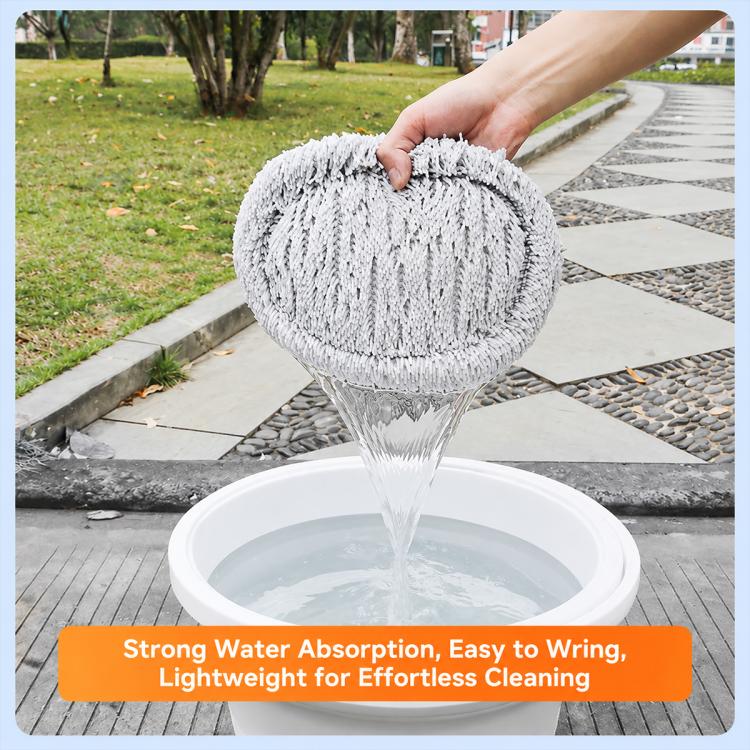 Adjustable Aluminum Pole Handle Floor Mop — view 8