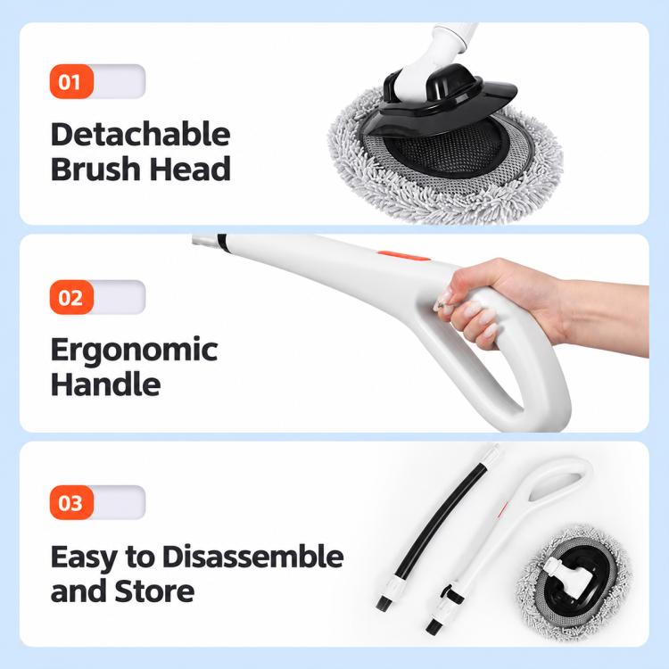 Adjustable Aluminum Pole Handle Floor Mop — view 10