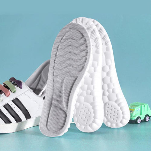 1 Pair Kids Breathable Soft Sweat-Absorbing Sports Shoe Insoles