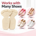 1 Pair T-Shaped Silicone Anti-Slip Heel Protector Pads — view 9
