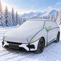 CT-XD990 Full Cover Car Snow Shield Windshield Cover with 6 Straps & PEVA Aluminized Film