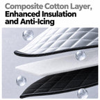 CT-XD990 Full Cover Car Snow Shield Windshield Cover with 6 Straps & PEVA Aluminized Film