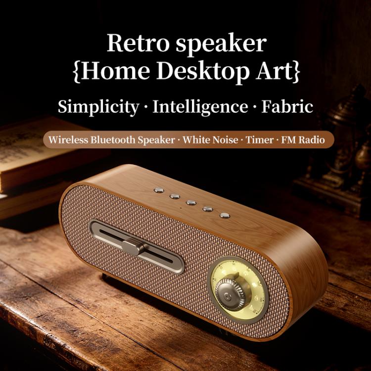 JY67Pro Vintage AI Intelligence Desktop Wireless Bluetooth Speaker — view 5