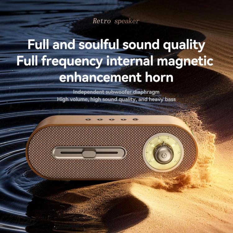 JY67Pro Vintage AI Intelligence Desktop Wireless Bluetooth Speaker — view 7