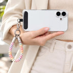 Metal Buckle Short Elastic Phone Charm Wrist Strap with Tether Pad — view 15