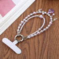 Celestial Maiden Short Beads Mobile Phone Chain