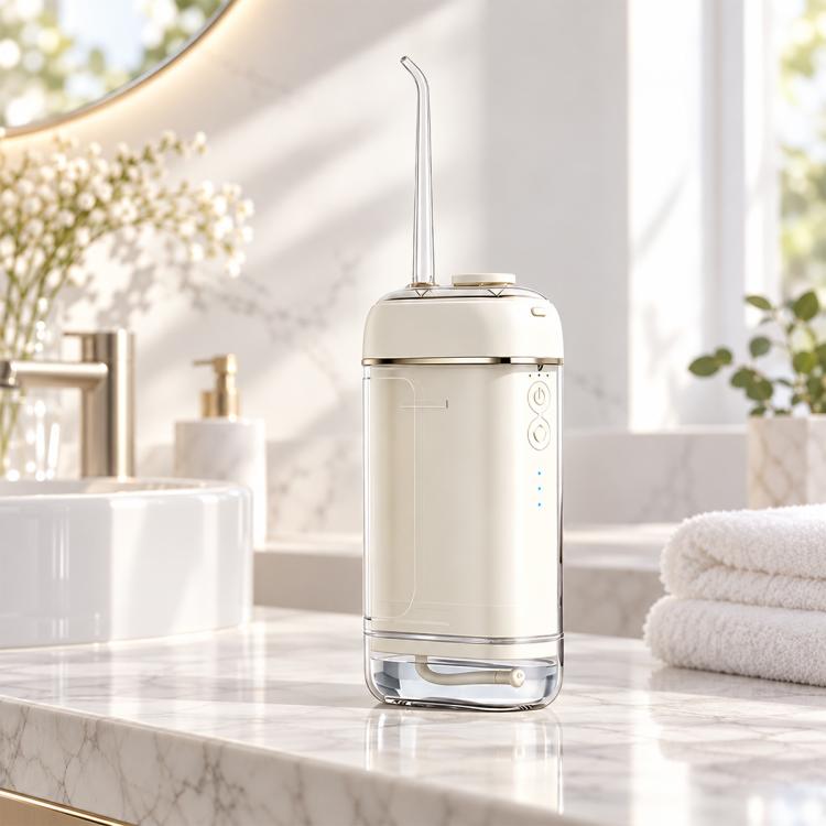 Portable Telescopic Smart Electric Dental Flosser, 300ml Water Tank