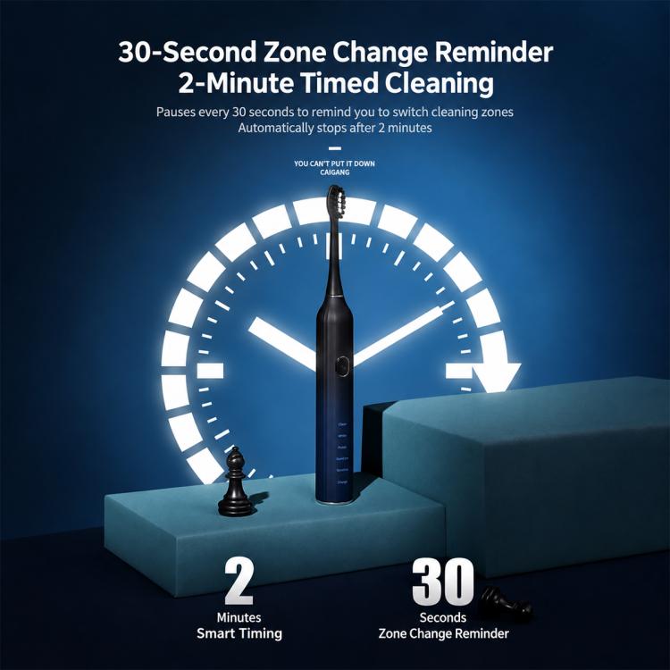 S2 Magnetic Levitation Rechargeable Sonic Electric Toothbrush with Wall Mount — view 12