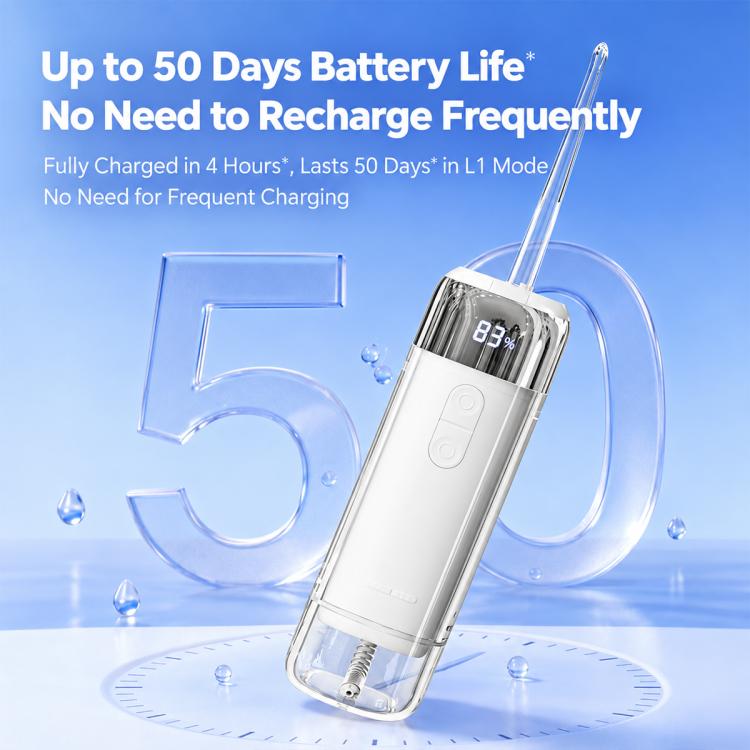 Q5 Smart Sterilizing Electric Water Flosser, 300ml Water Tank — view 10