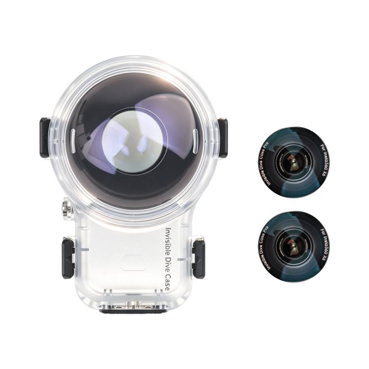 Invisible Dive Housing 60m Waterproof Case with Dedicated Lens & Magnetic Base